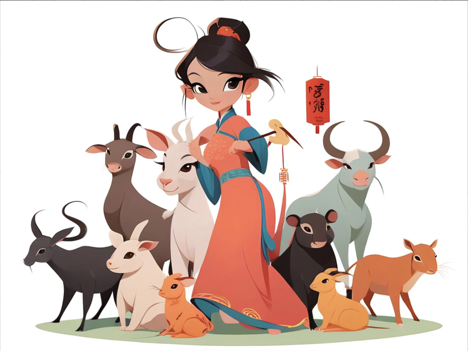 drawings for chinese zodiac